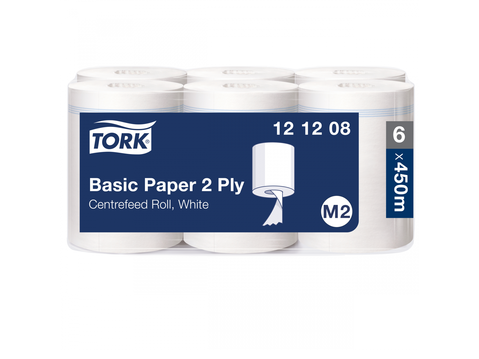 Czyściwo papierowy Tork 121208 Universal 2W 121m 6 rolek